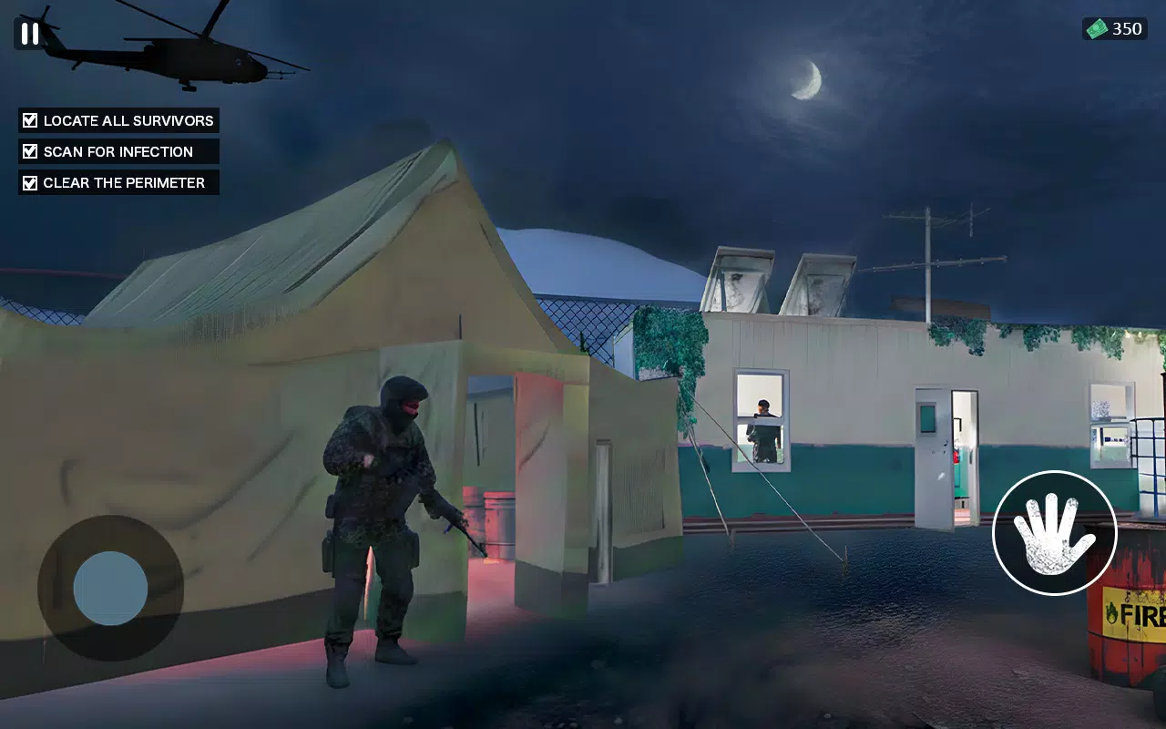 Border Scan Survival Zone Game