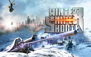 Winter Mountain Sniper Affiche