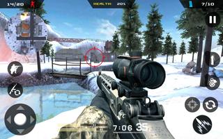 Winter Mountain Sniper स्क्रीनशॉट 1