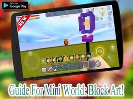 Guide Mini World Block craft 2020 poster