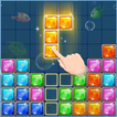 パズルブロック 海の魚 アイコン