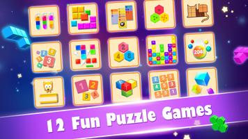 Block Spiele - Block Puzzle Plakat