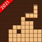 Wooden Block Puzzle - Free Brain Puzzle Game ikon