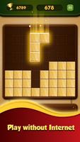 پوستر Block Puzzle Wood Classic 1010