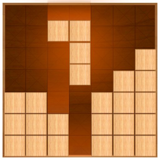 Blocco di puzzle di legno