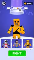Pertempuran Ragdoll Blok poster
