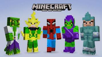 Minecraft Spider Man Mod PE الملصق