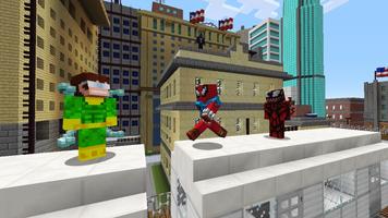 Minecraft Spider Man Mod PE capture d'écran 1