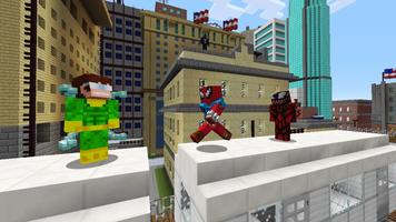 Minecraft Spider Man Mod PE تصوير الشاشة 1