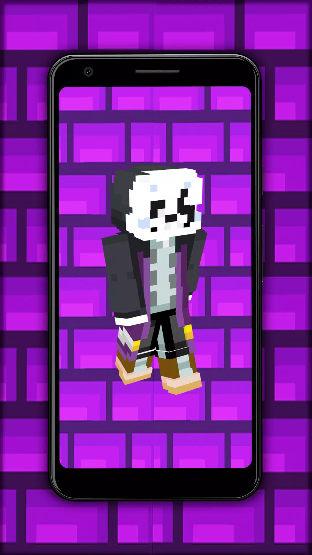 epic sans  Minecraft Skin