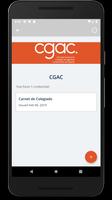 CGAC cartera de acreditaciones Affiche