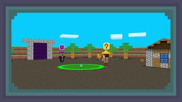 Blocky Tank 3D: noob vs zombie ảnh chụp màn hình 2