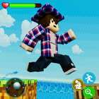 Blocky Parkour Jump Craft Game icon