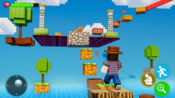 Blocky Parkour Jump Craft Game screenshot 1