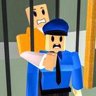 Crazy Blocky Prison Run Escape Zeichen