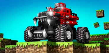 Blocky Cars: tanque de guerra