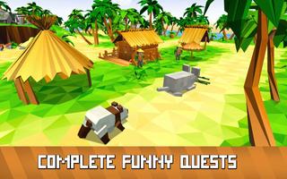 Blocky Panda Simulator - be a  screenshot 2