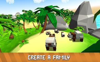 Blocky Panda Simulator - be a  screenshot 3