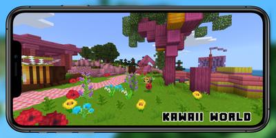 Kawaii World mod for Minecraft Screenshot 1