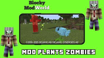 Mod Plants vs. Zombies [For MCPE] 포스터