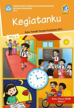 Kelas 1 SD Tema 3 - Buku Siswa BSE K13 Rev2017 poster