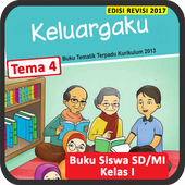 Kelas 1 SD Tema 4 - Buku Siswa BSE K13 Rev2017 icon
