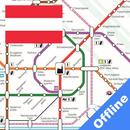 Vienna underground suburban rail - detailed maps APK