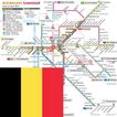 ANTWERPEN BELGIUM NETWORK MAP  simgesi