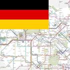 GERMANY MAIN CITY METRO/RAIL أيقونة