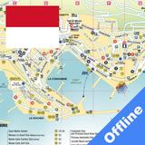 MONACO BUS MAP AND ATTRACTIONS