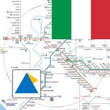 ROME METRO TRAM BUS MAP
