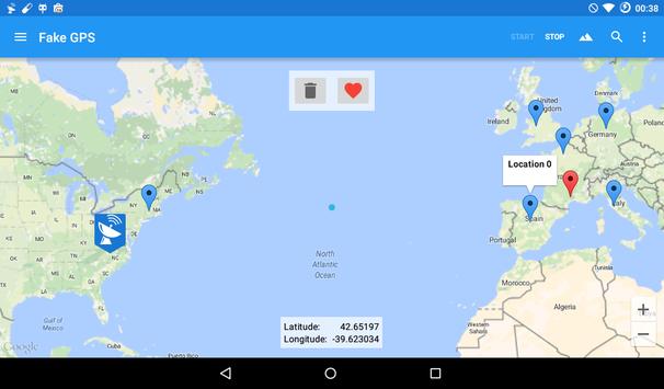 Fake GPS 截图 17