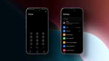 iOS 18 DARK | MAGIC UI THEME Ekran Görüntüsü 3