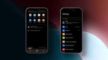 iOS 18 DARK | MAGIC UI THEME Ekran Görüntüsü 4