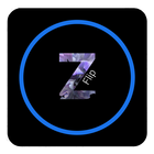 Galaxy Flip MAGIC UI THEME أيقونة