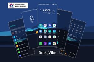 DarkVibe EMUI | MAGIC UI THEME Affiche