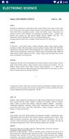 ELECTRONIC SCIENCE ảnh chụp màn hình 3