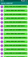 SOCIAL WORK NET Paper capture d'écran 2
