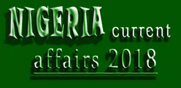 Nigeria Current Affairs and Qu