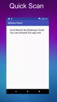 Quick Check for Known Malware poster