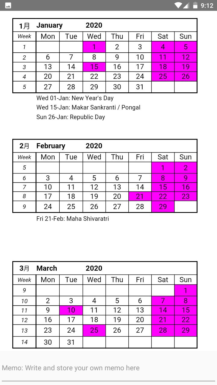 India Holiday Calendar インド休日 印度节日 For Android Apk Download India Holiday Calendar インド休日 印度节日 For Android Apk Download