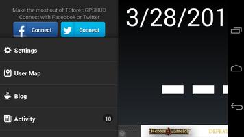 GPS HUD syot layar 2