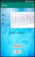 Конус - расчёт угла обработки โปสเตอร์