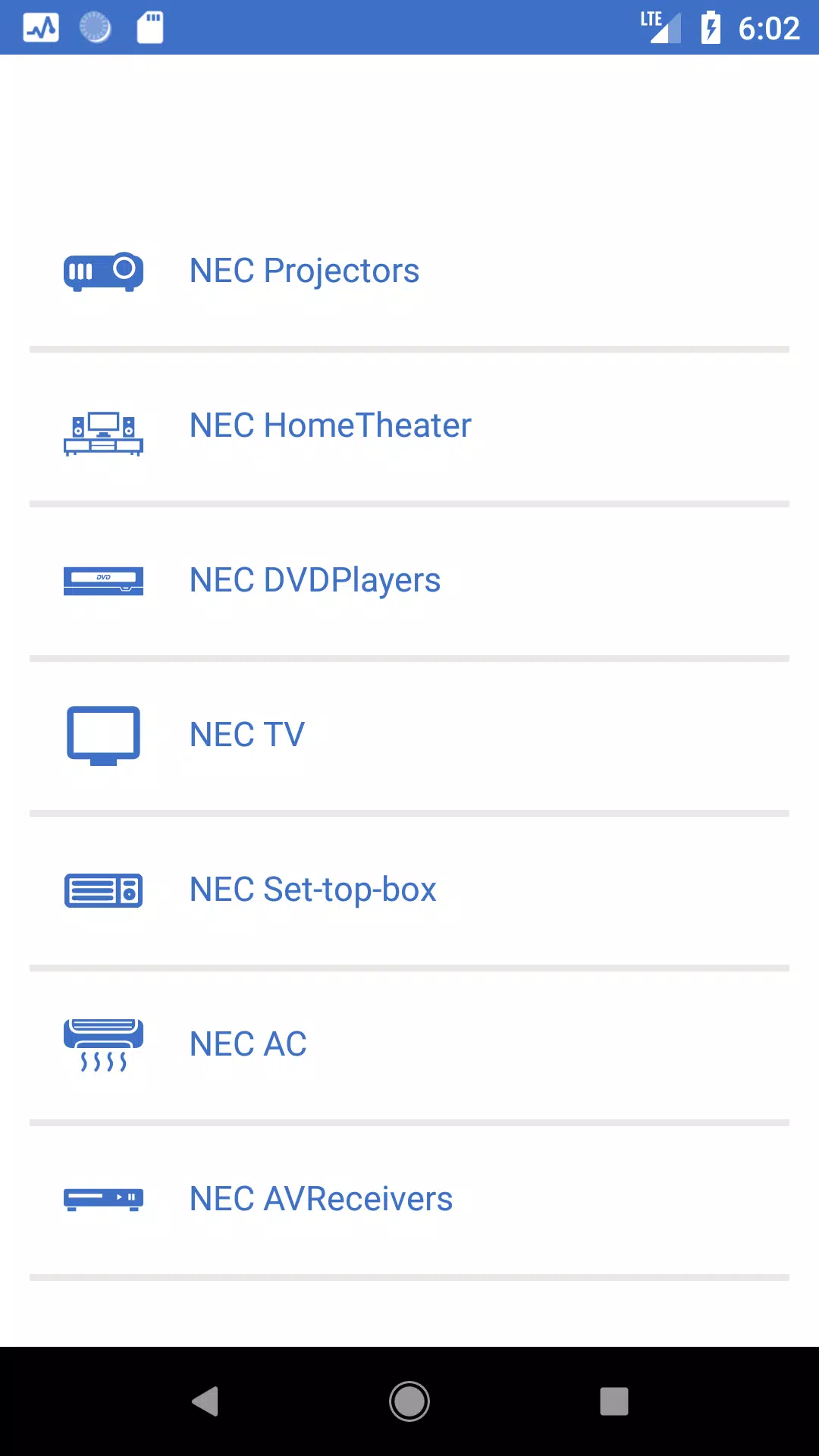 NEC Projector Remote for Android - APK Download