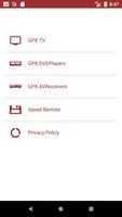 GPX TV Remote Plakat