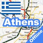 ATHENS METRO MAP icône