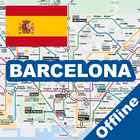Barcelona Metro Bus Travel 图标