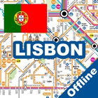 Lisbon Metro Bus Travel Guide icône