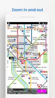 Madrid Metro Map Guide Offline capture d'écran 2