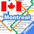 Montreal Subway Map icône